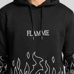 SZN Men Printed Hooded Sweatshirt image 3