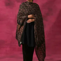 Folksong By W Black Printed Shawl-picture-11