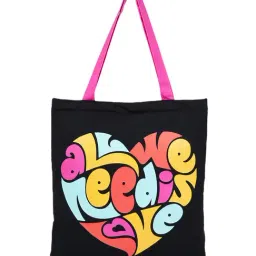 Forever Glam by Pantaloons Black Printed Medium Tote Handbag-picture-21