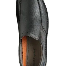 Hush Puppies Men's Montrose Black Casual Slip-Ons image 3