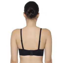 Triumph Black Padded Under-wired Medium Coverage T-shirt Bra image 2