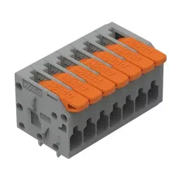 Wago TERMINAL BLOCK, WIRE TO BRD, 7POS, 16AWG, 2601-1107-picture-22