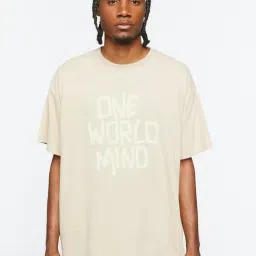 Forever 21 Beige Regular Fit Printed T-Shirt-picture-35