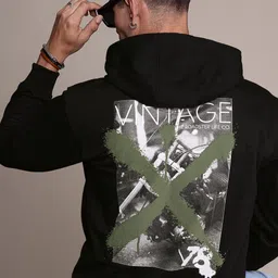 The Roadster Life Co. Graphic Printed Hooded Relaxed Fit Sweatshirt-picture-42