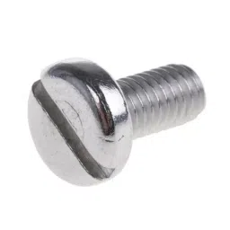 RS PRO Slot Pan A4 316 Stainless Steel Machine Screws DIN 85 M6x12 mm, 189513 (Bag of 50 pcs)-image-77