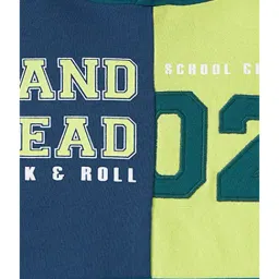 Ed-a-Mamma Kids Multicolor Color Block Full Sleeves  Hoodie image 3