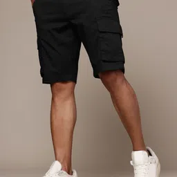 The Roadster Lifestyle Co. Men Cargo Shorts-image-82