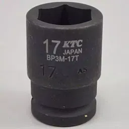 Ktc Semi-Deep Impact Socket 36 mm OL 9.5 mm Sq. Drive, BP3M-17TP image 3