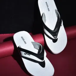 Woodland Men's Grey Flip Flops-image-60