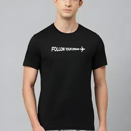 SZN Men Regular Fit Typography Printed Round Neck T-shirt-image-92
