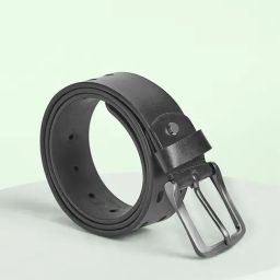 Byford by Pantaloons Black Leather Casual Belt for Men-picture-11