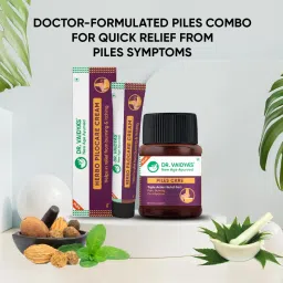 dr vaidya's Dr. Vaidya's Piles Management Combo (2 Piles Care + 1 Pilocare Cream) image 2