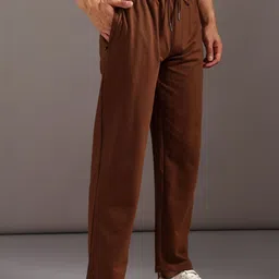 LIMEROAD Men Cotton Mid Rise Track Pants image 5