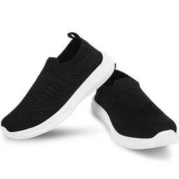 CAFONE Footwear Kids Black Slip-On Sneakers-picture-49