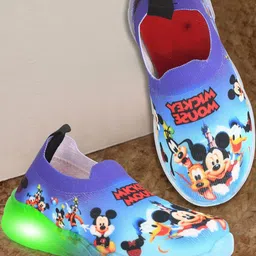 ELECANT Kids Mickey & Friends Printed With LED Lights Sneakers-picture-19