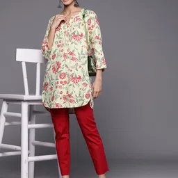 Biba Floral Printed Kurti-picture-39