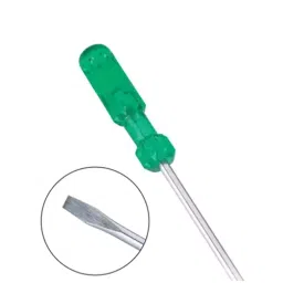 Ajay Tool 10x250 mm Size 10x1.5 mm Tip Dimension Chrome Plated Steel Flat Tip Screw Driver, AJ 928-picture-26