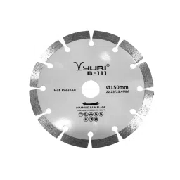 Yuri B-111 Segment Marble Cutting Blade Diameter 6 inch (150 mm) x 22.23 mm Bore Size x 12 Teeth-picture-22