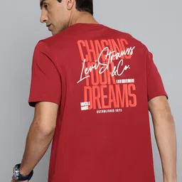 Levis Pure Cotton Typography Puff Printed T-shirt-picture-19