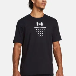 UNDER ARMOUR Relaxed Fit Brand Logo Printed Basketball T-shirt-picture-34