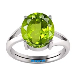 RSPR 14.25 Ratti 13.60 Carat Certified Natural Peridot Gemstone Ring-picture-15