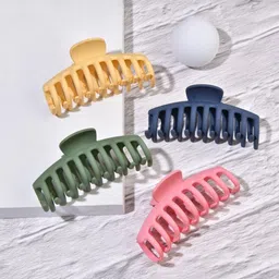 HANDBAG COLLECTION Women Set of 4 Claw Clip-picture-16