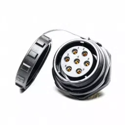 RS PRO Circular Connector 7 Contacts Panel Mount Socket Female IP68, 2070785-picture-33