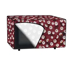 the furnishing tree PVC Waterproof Microwave Oven Cover Compatible for Morphy Richards 20 L Solo 20 image 2