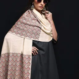Libas Women Ethnic Motifs Woven Design Shawl image 2