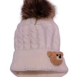 TIPY TIPY TAP Kids Self Design Woollen Beanie-picture-23