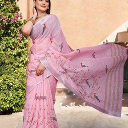Suha Ethnic Motifs Zari Pure Cotton Saree-picture-5