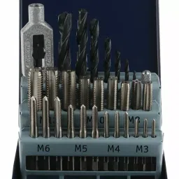 EVENTUS Tap Drill Set HSS 29-Piece M12 Thread, 10703 image 3