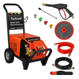 TechnoV Car Washer Pump 2200 W (2.2 kW) Power 10 - 11 L/Min Flow Rate Triplex Plunger Pump 220V - 240V AC, TSCW02-picture-20