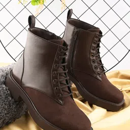 The Roadster Lifestyle Co. Women Casual Ankle Regular Boots-image-30