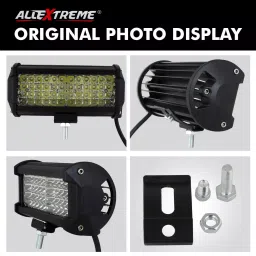 AllExtreme EX48LFL02 Universal 48 LED Light Flood Spot Combo Beam Light Multi-Purpose Warning Fog Lamp for Bike, Motorcycle and Cars (72W, White, 2Pcs) image 4