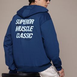 The Roadster Lifestyle Co. Printed Hooded Relaxed Sweatshirt-picture-43