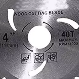 Hillgrove HGACC28M1 4 inch TCT Circular Saw Wood Cutting Wheel image 2