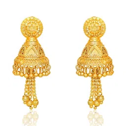 Luv Fashion Geometric Jhumkas Earrings image 3