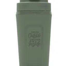 JAYPEE Snap Sip Thermosteel Insulated Coffee Mug Hot & Cold Stainless Steel Mug, Travel Mug Suitable for Car, Tumbler Bottle, Vacuum Insulation Tea Cup, Matte Finish Non Slip Thermal Mug, 385 ml Green-picture-11