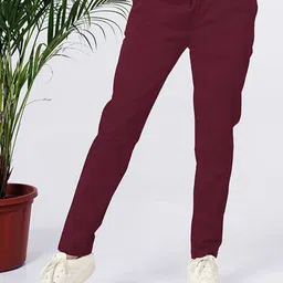 Larqi Women Comfort Low-Rise Easy Wash Trousers-picture-28