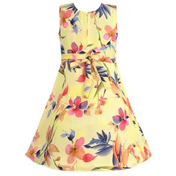 Wish Karo Floral Print Georgette Fit & Flare Dress image 2