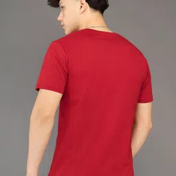 BRAWNY BATTLER Men Graphic Printed Round Neck Cotton T-shirt image 2
