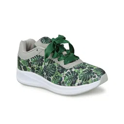 HIROLAS Women Printed Mesh Memory Foam Walking Shoes image 2