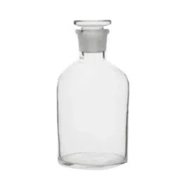 GENERIC Reagent Bottle Wide Neck 60 ml Capacity with Tight Fit Solid Glass Stpper, RB60-image-91