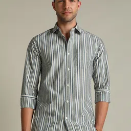 Dockers Men Striped Classic Fit Shirt-picture-10