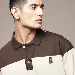 The Roadster Lifestyle Co. Striped Polo Collar T-shirt-picture-11