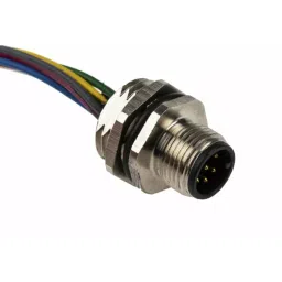 RS PRO Circular Connector 8 Contacts M12 Connector Plug IP67, 2080595 image 2