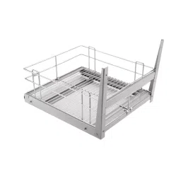 Harrison Grain Trolley Basket 530x500x350 mm Stainless Steel Nickel Chrome Finish, 01140-image-21