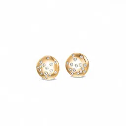Jewels Galaxy Circular Studs Earrings image 2
