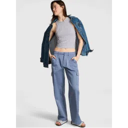 victoria's secret intimates Victoria's Secret Blue Utility Cargo Pants-picture-20